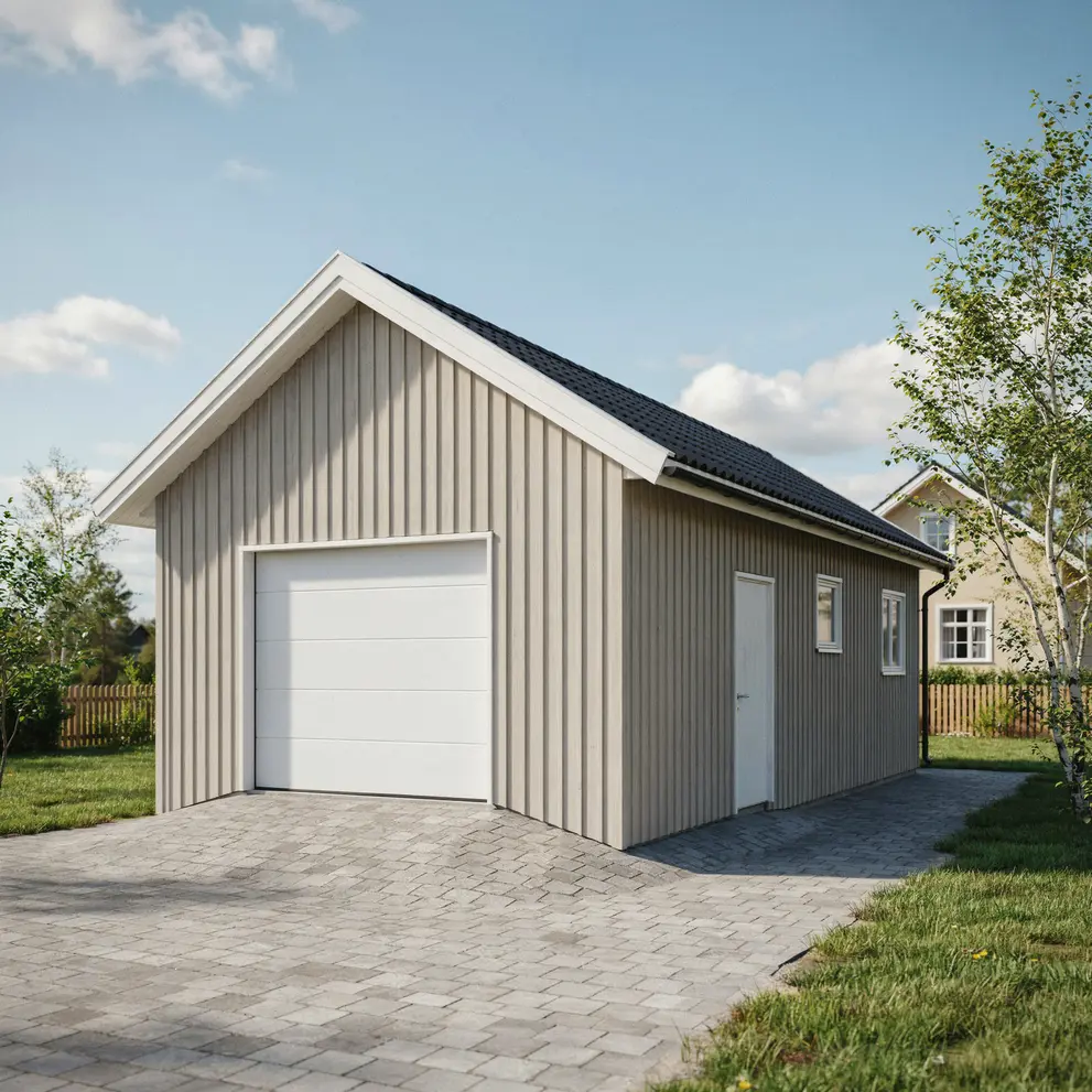 byggnad av attefallthus attefallsgarage malarhojden hagersten stockholm